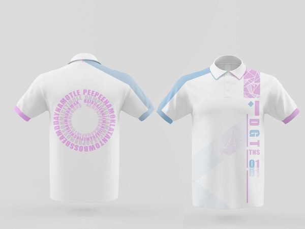WHITE IDGT POLO SHIRT